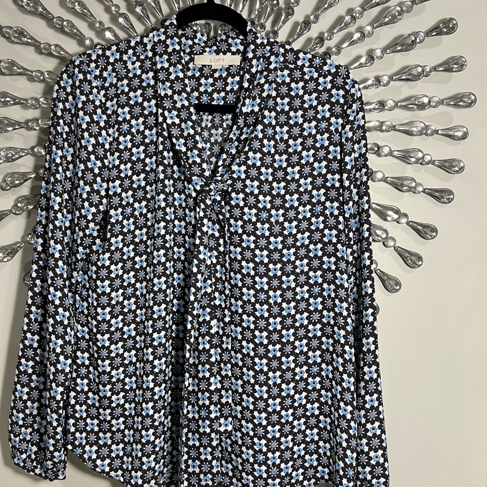 Loft Floral Patterned Blouse